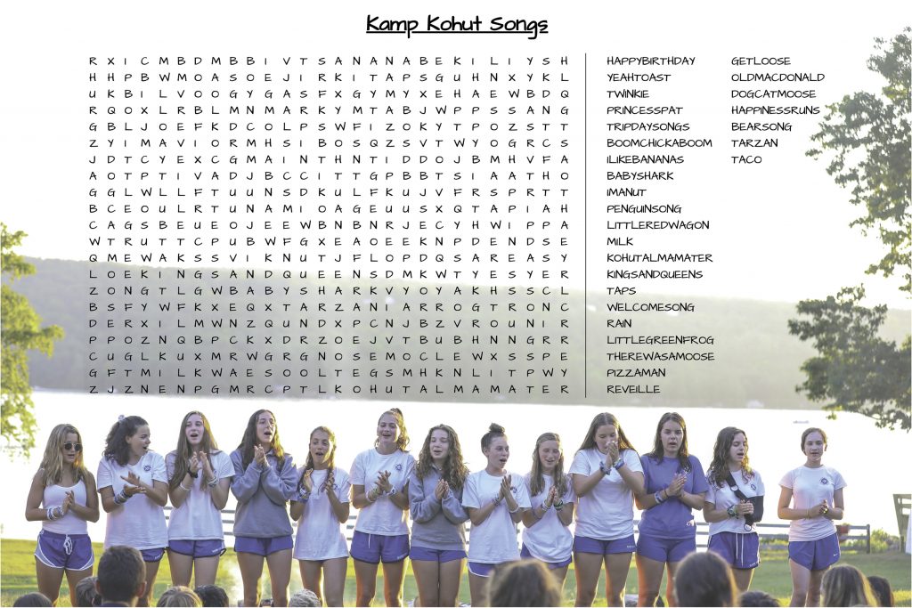 Kamp Kohut Word Searches Activities To Do At Home Kamp Kohut