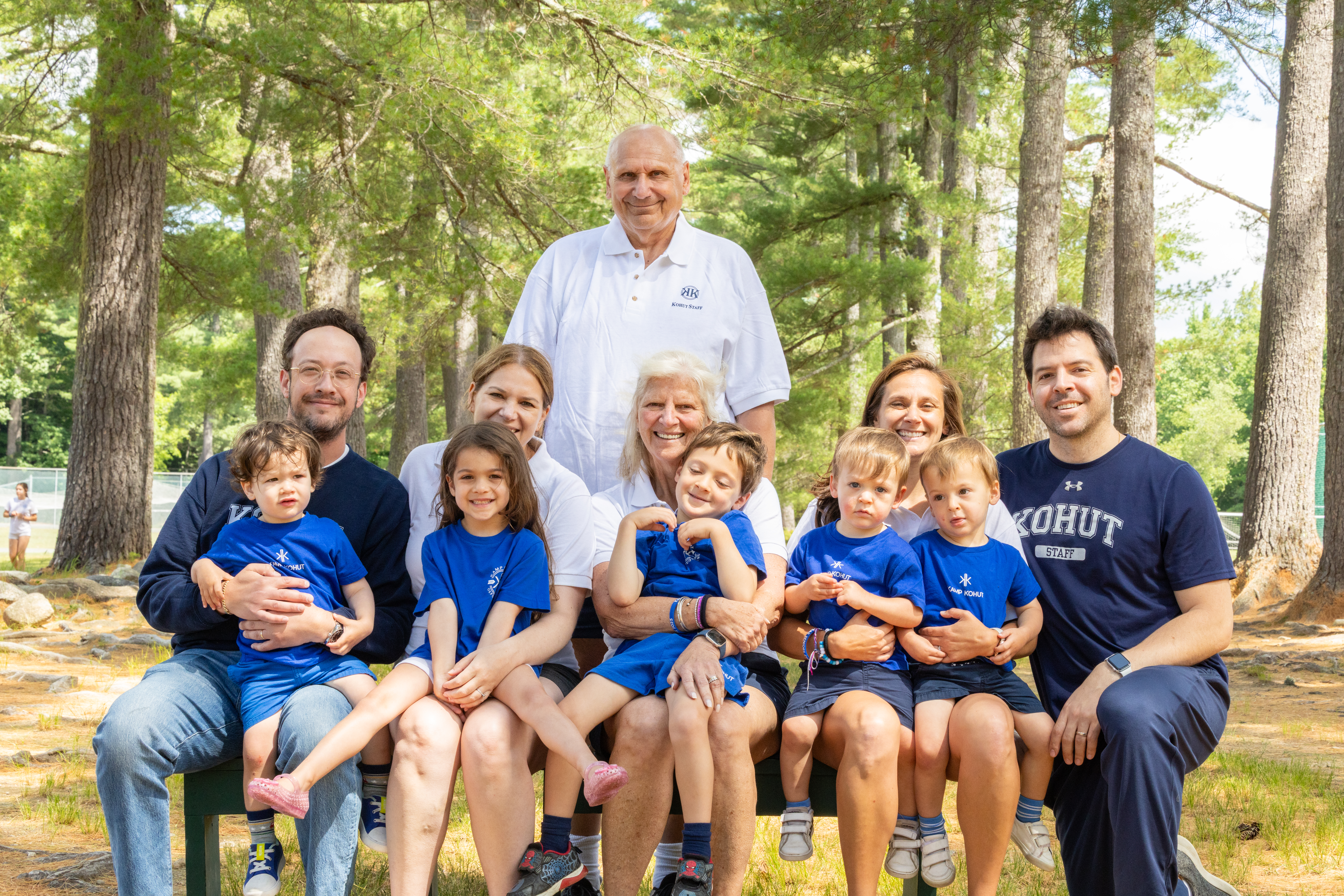 Kamp Kohut directors Lisa Tripler and Dan Rapaport, providing hands-on leadership since 1992.